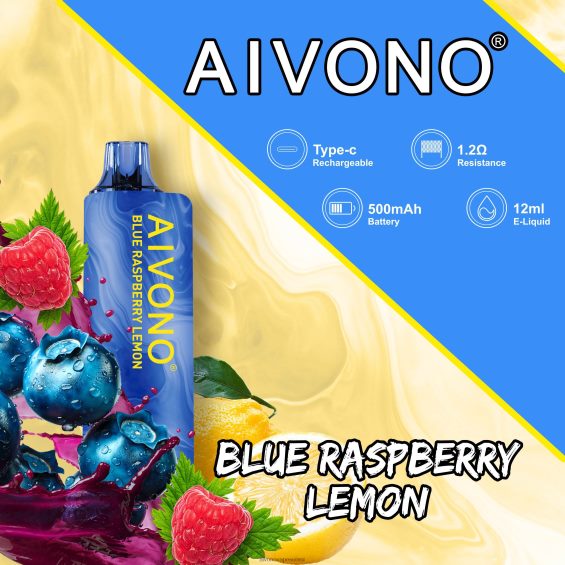 mustikka vadelma sitruuna Aivono AIM GUN 7000 V6D0ZD109 | Aivono Puff